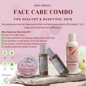 Glow & Renew Combo: Hydrating Face Gel, Face Serum, and Calamine Lotion for Radiant Skin